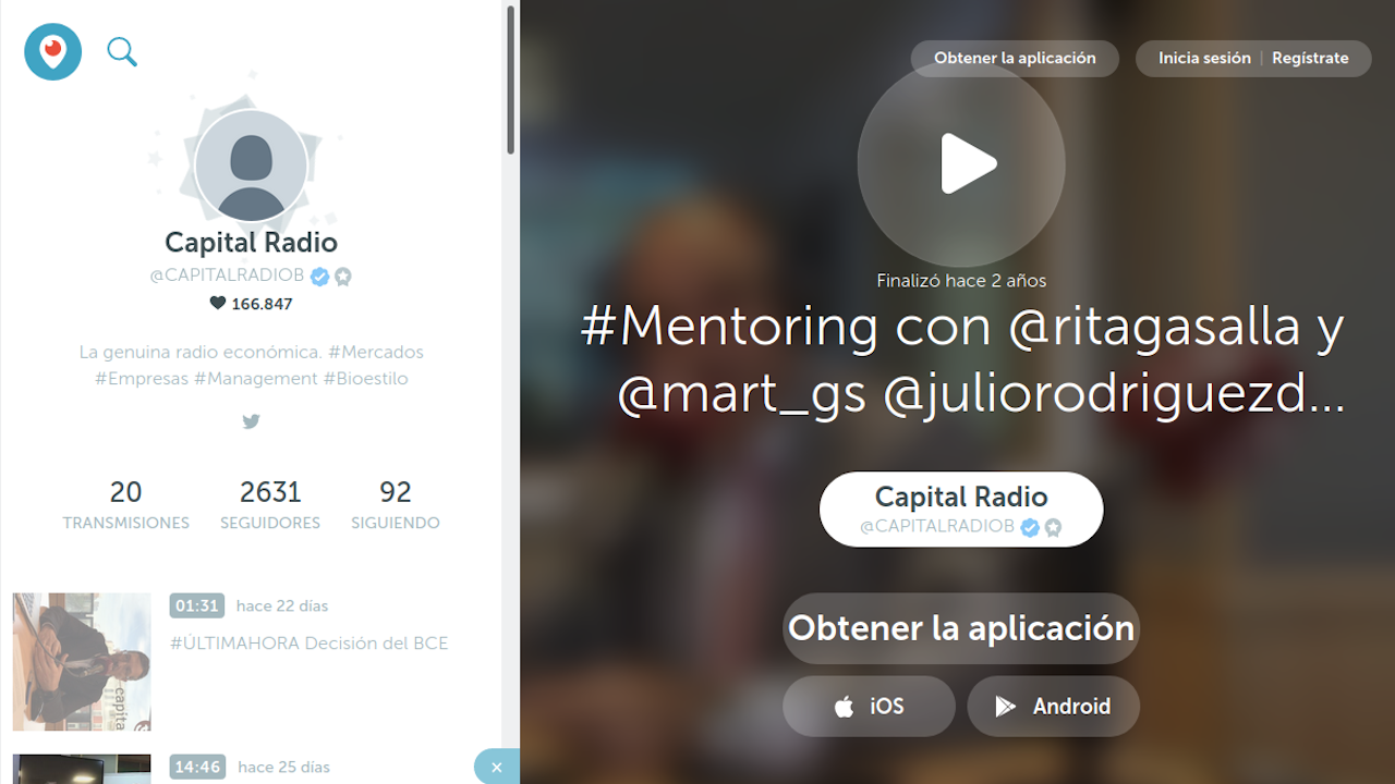 Capital Radio Mentoring Rita Gasalla