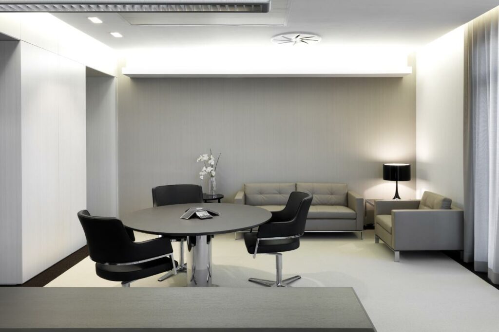 Galow Banco Alcalá proyecto reforma oficinas Madrid CEO Office