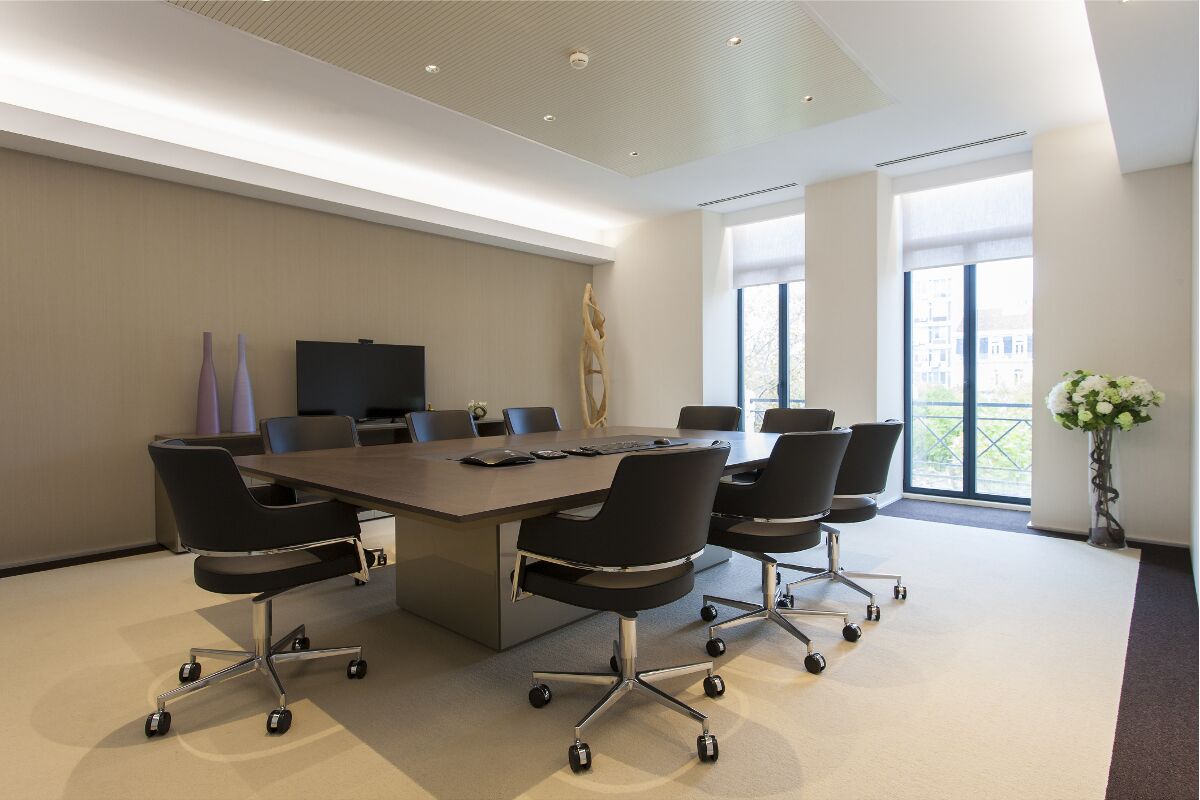 Galow banca privada interiorismo arquitectura saludable biofilia well