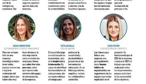 ¿Cuál es el ingrediente ‘secreto’ que te convierte en una líder excepcional? 20 mujeres exitosas responden (Yo Dona)