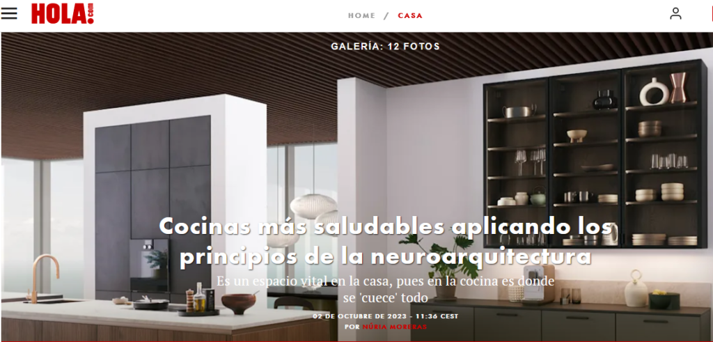 Neuroarquitectura en la cocina
 